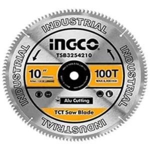 Disco Sierra Ingletadora 10'' Ingco 100 Dien Aluminio Madera 60