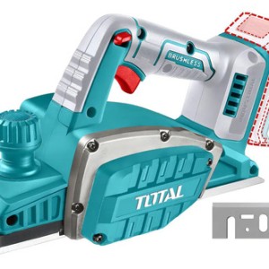 Garlopa, Cepillo Carpintero Inalámbrico Total 20v Motor Sin Carbones - Ancho 82mm, Profundidad Ajustable Hasta 2mm, 14.000rpm - No Incluye Batería Ni Cargador - Trli20401 Turquesa