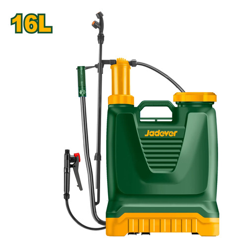 Pulverizador Fumigador 16l Tipo Mochila Jadever Jdks1516 Verde - Imagen 2