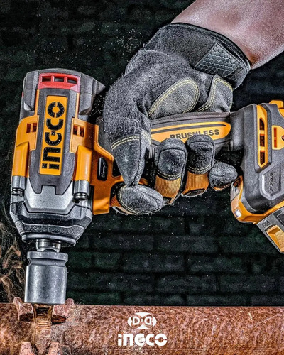 Llave De Impacto 850nm 20v P20s C 2bat+carg+valija Color Naranja Claro Frecuencia 50hz/60hz - Imagen 9