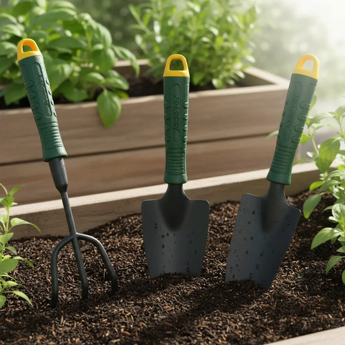 Kit Set Juego Herramientas Para Jardin 3 Piezas Jadever