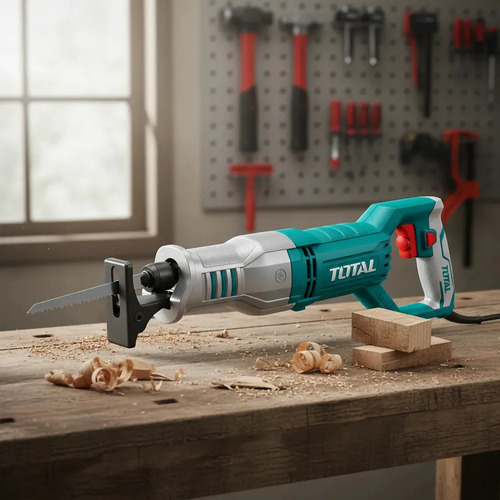 Sierra Sable Total 750w, Velocidad Variable - Madera, Metal, Plástico, Hueso - Incluye Hojas De Corte - Ts100806 - Imagen 2