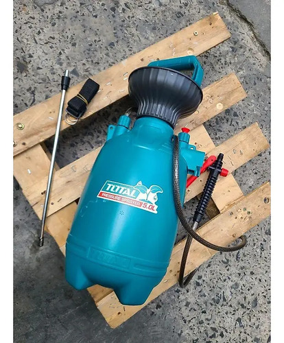 Pulverizador Fumigador 5l Total Thspp30502 Turquesa - Imagen 5