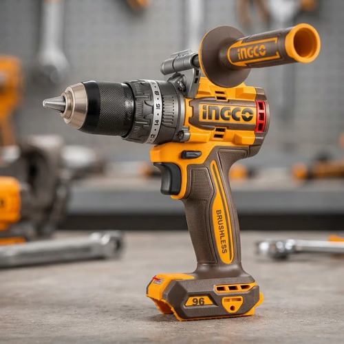 Taladro Atornillador De Impacto 20v 96nm Sin Bateria Ingco Naranja Oscuro 50hz/60hz - Imagen 5