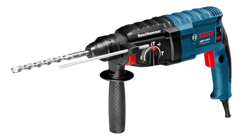 Rotomartillo Bosch Sds-plus 800w 2,7j Con Maletin Gbh 2-24 D Azul 50-60