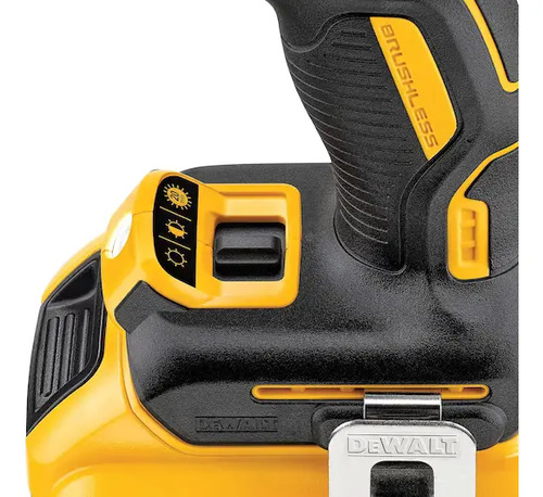 Taladro Atornillador A Bateria Dewalt 13mm 20v + Baterias Amarillo - Imagen 8