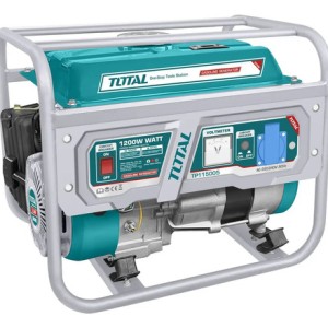 Generador A Nafta Total 1200w Motor 4 Tiempos Ohv - Tanque 5.5 Litros, Peso 24kg - Tp115005