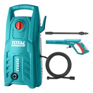 Hidrolavadora Total 1400w - 130bar, 1750psi - Caudal 5.5l/min - Sistema Autostop - Tgt11316 Turquesa 50 Hz/60 Hz