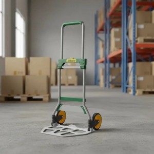 Carro Yegua Carretilla Plegable De Mano 100 Kilos Jadever Gris