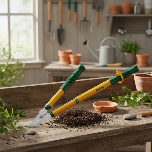 Tijera De Poda Extensible Corte 20mm Jadever Jdpr1e79 Verde