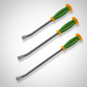 Kit Barras Palancas De 3 Piezas Con Punta Angulada Jadever Verde Musgo