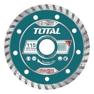 Disco De Corte Diamantado Turbo 4 1/2 115mm Total Tac2131153