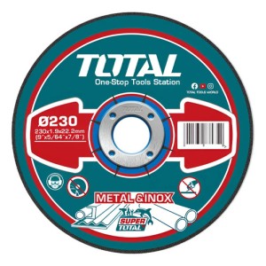 Disco Abrasivode Corte Total Tools Tac2192302 23cm X 1.9mm Color Turquesa