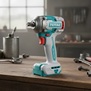 Llave Impacto 400nm S/carb S/bat Total Tiwli20401 Industrial Turquesa 50 Hz / 60 Hz