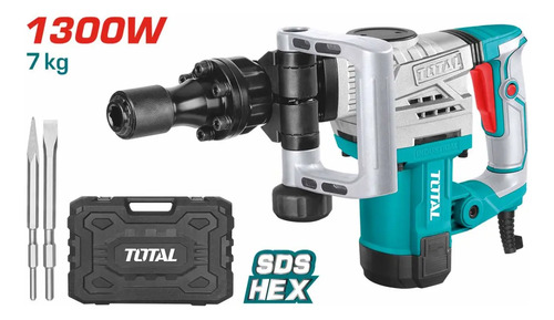 Martillo Total Profesional Th2130016 1300w 20j. Turquesa - Imagen 5
