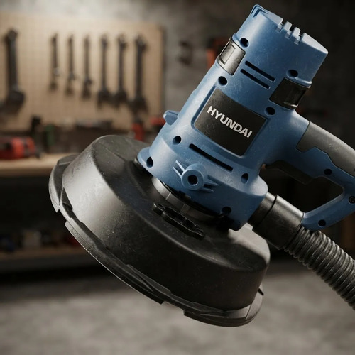 Lijadora Para Yeso De Mano Hyundai 215mm Hyds230a Azul 50-60 - Imagen 3