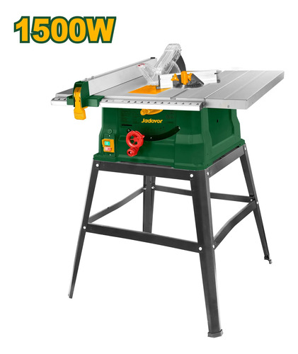 Sierra De Mesa Jadever 1500w 10 Pulgadas Con Patas - Imagen 5