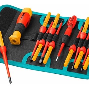 Set 12 Destornilladores Aislados 1000 V Total Electricista
