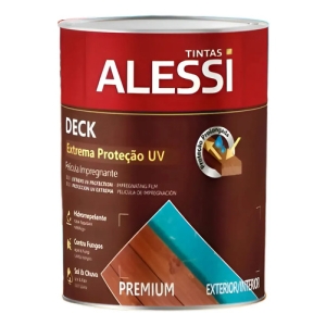 Protector De Madera Extrema Proteccion Uv 0.9 Litros Alessi Natural
